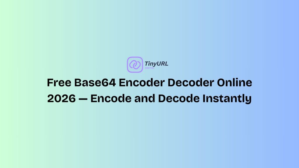 Base64 Encoder Decoder Online